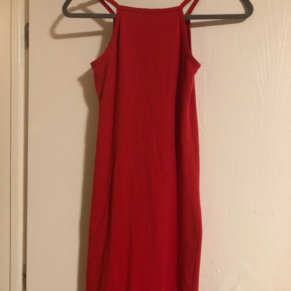 Red dress
